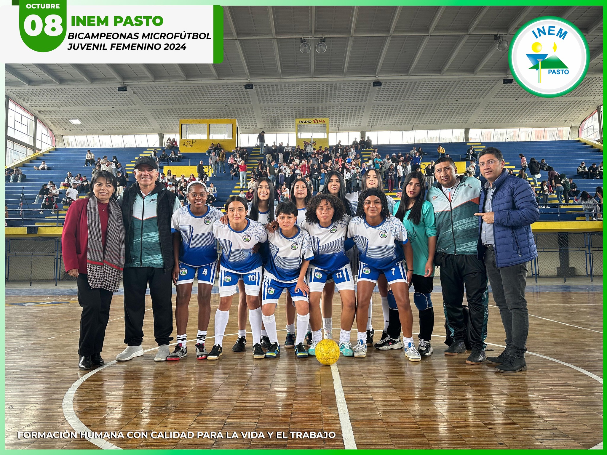 Selección femenina de microfútbol juvenil INEM PASTO